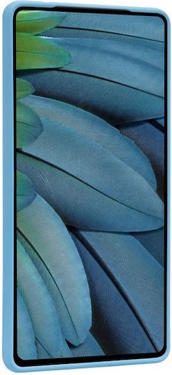 Crong Color Back Cover Silicon Albastru (Google Pixel 7a)
