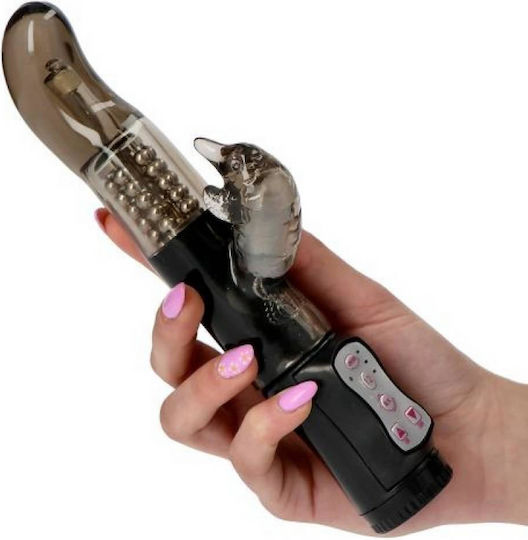 Toyz4lovers Magic Tales Magic Dolphin Mini Вибратор Заек 10.5см Черен