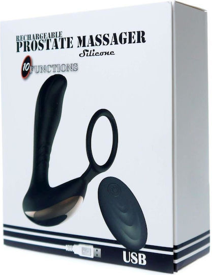 Boss Of Toys Vibrator Massage with Remote Control Black