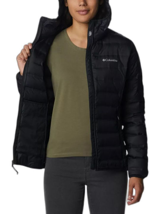 Lake 22 Ii Women's Short Puffer Jacket for Winter with Hood Black