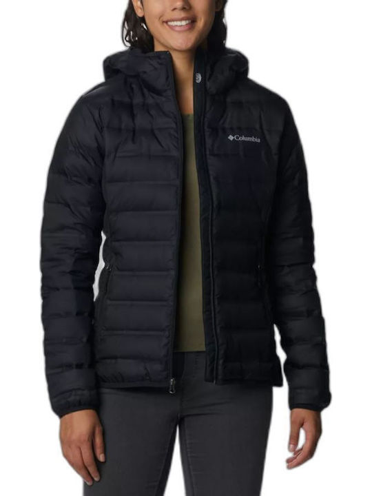 Lake 22 Ii Women's Short Puffer Jacket for Winter with Hood Black