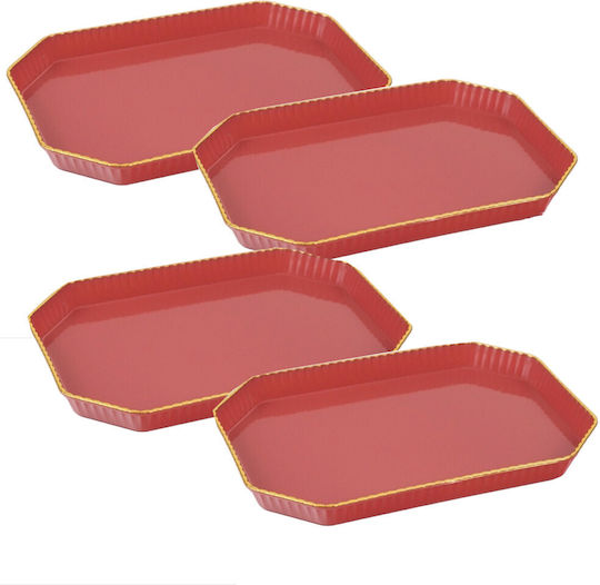 Trays for Party 4pcs