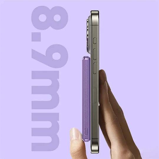 WK WP-30 MagSafe Power Bank 5000mAh 20W Power Delivery Μαύρο