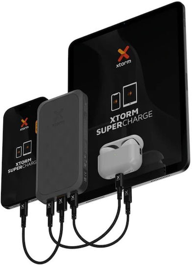 Xtorm Fuel Power Bank 10000mAh 20W Quick Charge 3.0 Μαύρο
