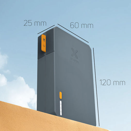 Xtorm Essential Power Bank 10000mAh 15W with USB-A Port and USB-C Port Charcoal Grey