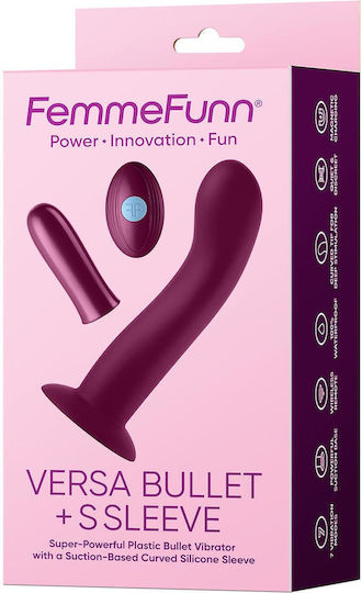 FemmeFunn Вибратор Bullet с Дистанционно Управление Fuchsia