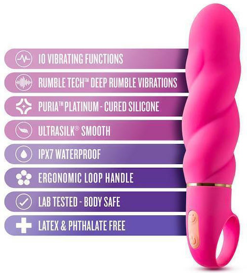 Blush Aria Vibrator Fuchsia