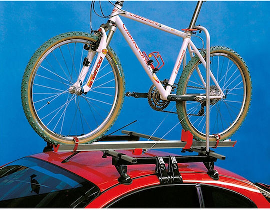 La Prealpina Aluminum Car Roof Bar for Toyota Corolla 3D Set with Roof Rack Legs Silver