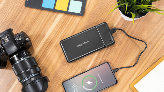 Kruger & Matz Power Bank 30000mAh Schwarz