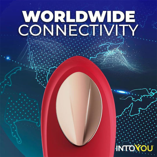 Vibrator for Couples with Remote Control Red