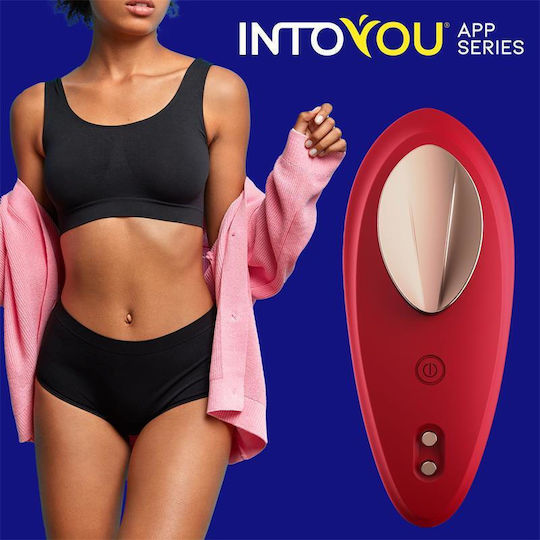 Vibrator for Couples with Remote Control Red