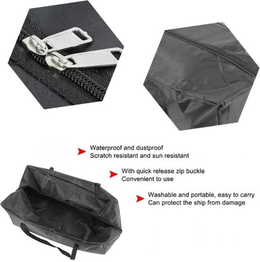 Geantă de transport pentru momeală de pescuit impermeabilă 60x27x23cm