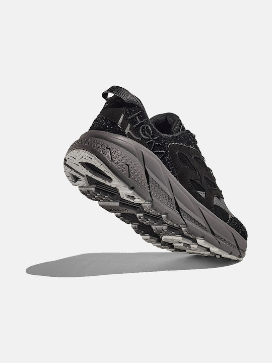 Hoka Clifton L Suede TP Running Black