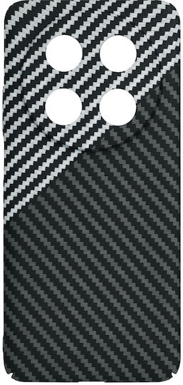 Techsuit Carbon Back Cover Silicon Gri (Huawei Nova 12i)