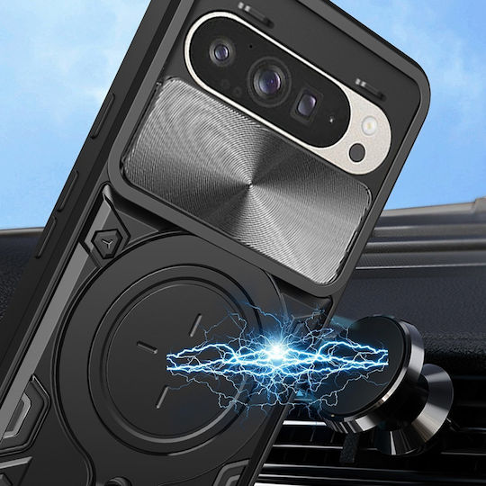 Techsuit Camguard Pro Back Cover Σιλικόνης Ροζ Χρυσό (Google Pixel 9 / 9 Pro)