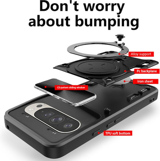 Techsuit Back Cover Σιλικόνης Κόκκινο (Google Pixel 9 / 9 Pro)