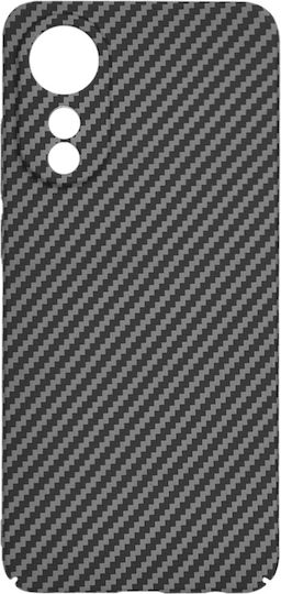 Techsuit Carbon Back Cover Σιλικόνης Μαύρο (Oppo A78 4G)