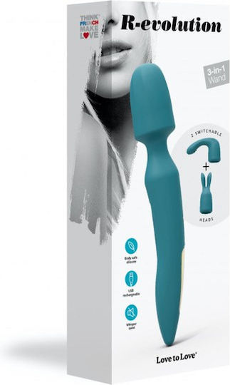 Love to Love Vibrator Massage 20.5cm Grün