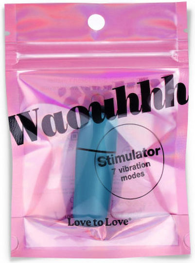 Love to Love Waouhhh Mini Δονητής Bullet 5.8cm Πράσινος