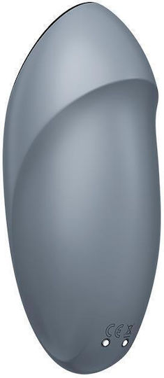 Satisfyer Tap & Climax 1 Κλειτοριδικός Δονητής με Απομακρυσμένο Έλεγχο 14.5cm Γκρι