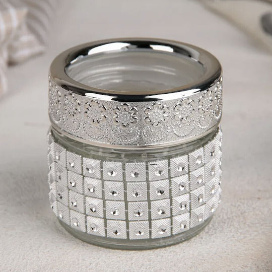 Φοντανιέρα Glas mit Deckel Braun