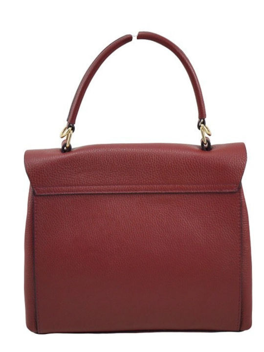 Mybag Leather Women's Bag Shoulder Burgundy