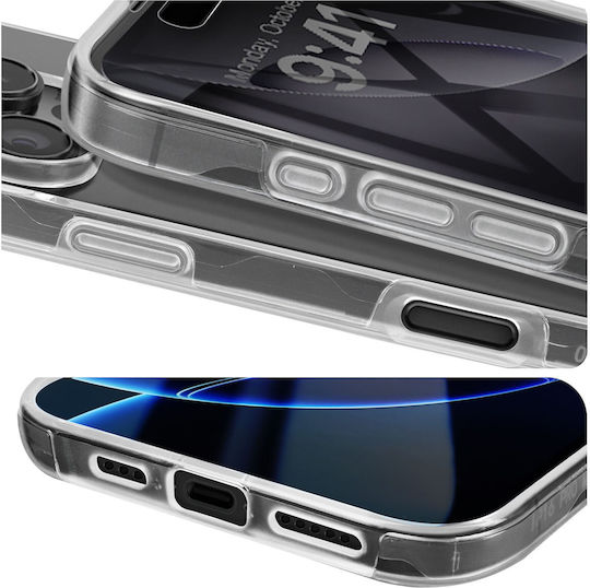 Avizar 360° Case Iphone 16 Pro Max Tactile Raised Camera Edge Transparent