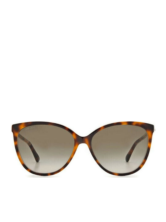 Jimmy Choo Sunglasses Brown with Acetate Frame