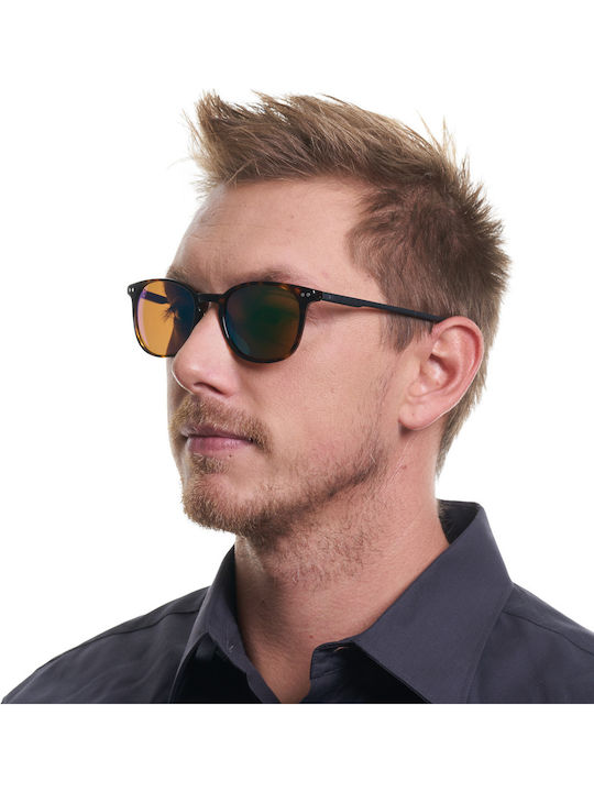 Helly Hansen Unisex Γυαλιά Ηλίου με Καφέ Ταρταρούγα Κοκκάλινο Σκελετό και Καφέ Φακό HH5011-C03