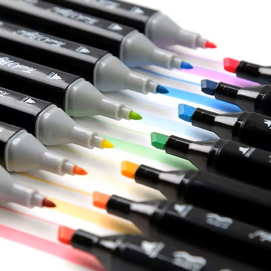 Marker Gestaltung von 1mm Set 80 Farben