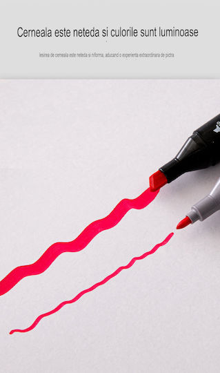 Marker Gestaltung von 1mm Set 80 Farben