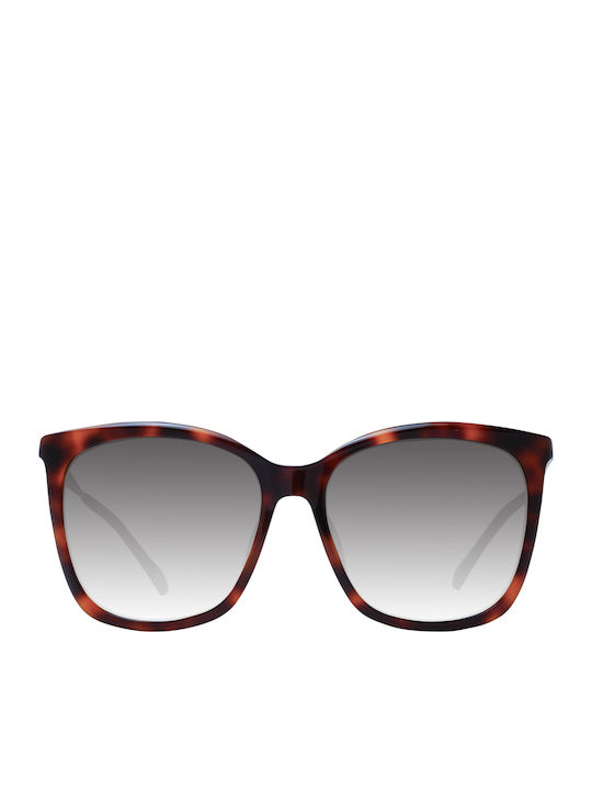 Jimmy Choo Women's Sunglasses with Brown Tartaruga Frame and Brown Gradient Lens NEREA/G/S 05L/HA
