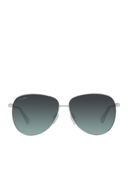 Max & Co Men's Sunglasses with Rose Gold Metal Frame and Green Gradient Lens MO0049 28P