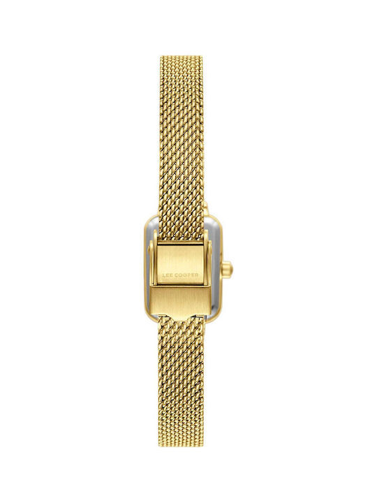 Lee Cooper Women's Watch with Gold Metal Bracelet