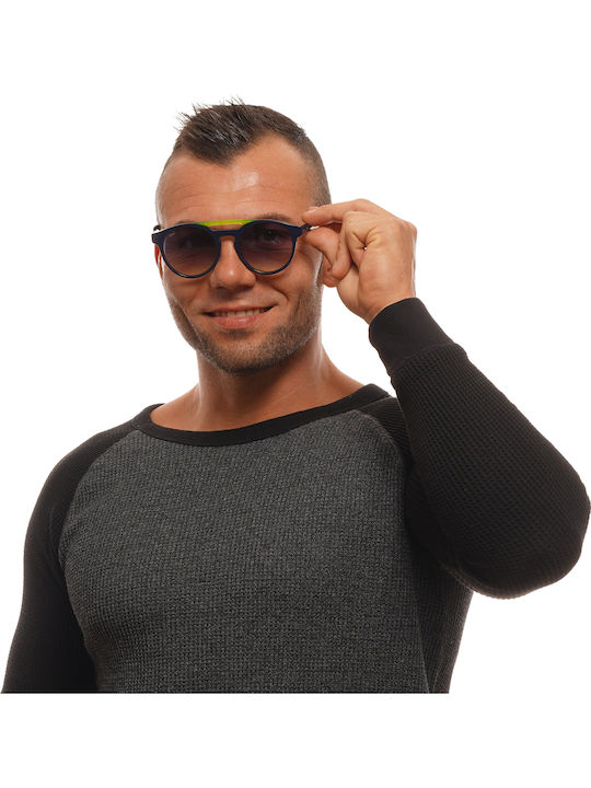Web Men's Sunglasses with Navy Blue Plastic Frame WE0262 90W