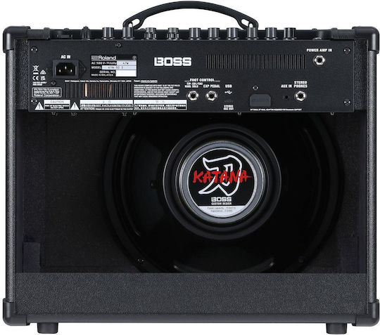 Boss Katana 50 Λαμπάτος Combo Ενισχυτής Ηλεκτρικής Κιθάρας 50W Μαύρος
