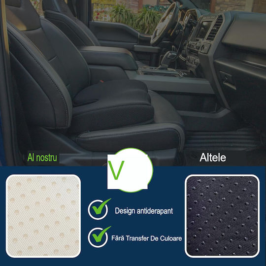 Pernă Scaun cu Memory Foam 45x35x7cm în culoare Gri