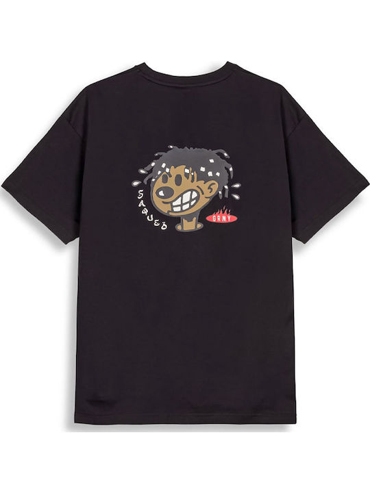 T-shirt Μαυρο