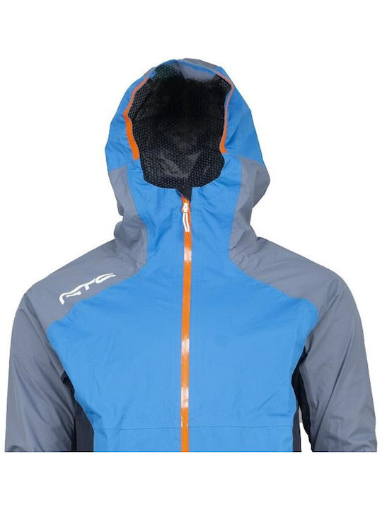 GTS Moda Italia Jacket Waterproof and Windproof Blue