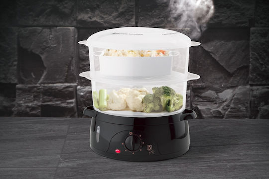 Berlinger Haus Food Steamer with 2 Steaming Decks 6lt