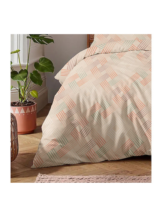 Cokitex Duvet Cover Flannel Queen 220x250 Zuri Lime