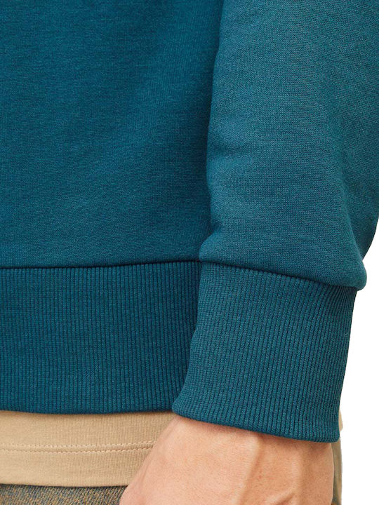 Ζακέτα με Κουκούλα Deep Teal, Πετρόλ
