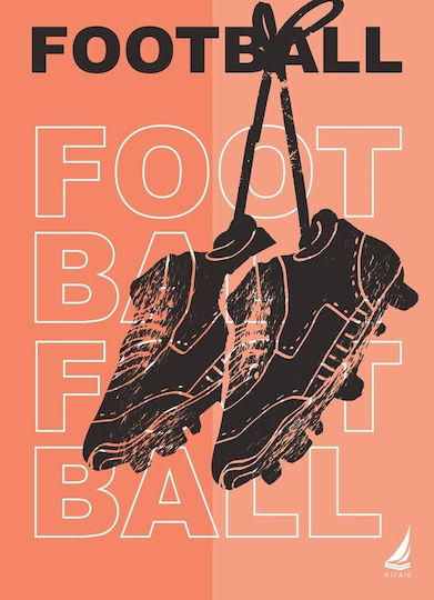 Ekdoseis Aigaio Spiral Heft Geregelt A4 30 Blätter 5 Themen Football 1Stück