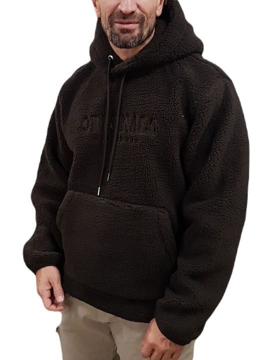 Jack & Jones Chocolate Torte, Brown с Качулка