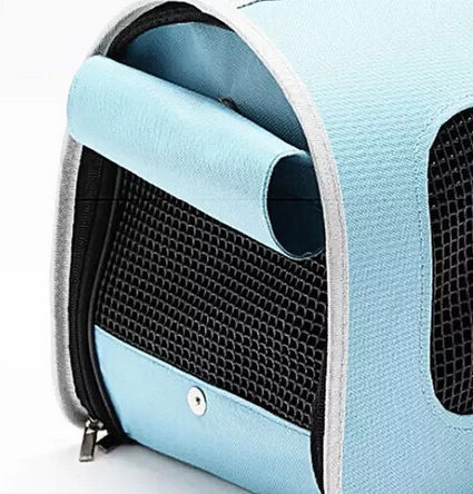 Dog/Cat Carrying Blue Handbag for 6kg Pets L43xW26xH25cm