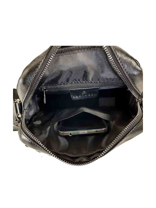 Leather Men's Bag Shoulder / Crossbody Black