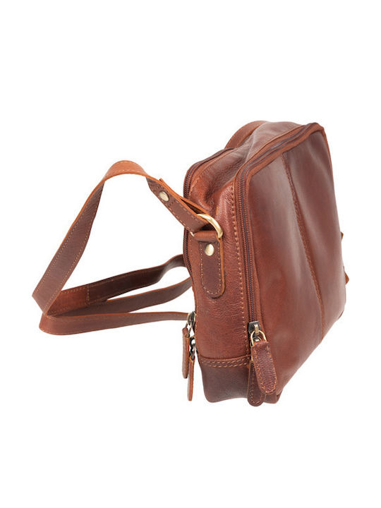 Leather Men's Bag Shoulder / Crossbody Brown
