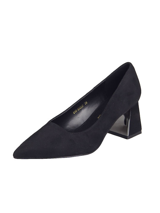 Envie Shoes Black Heels