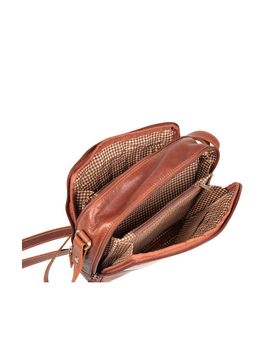 Leather Men's Bag Shoulder / Crossbody Brown