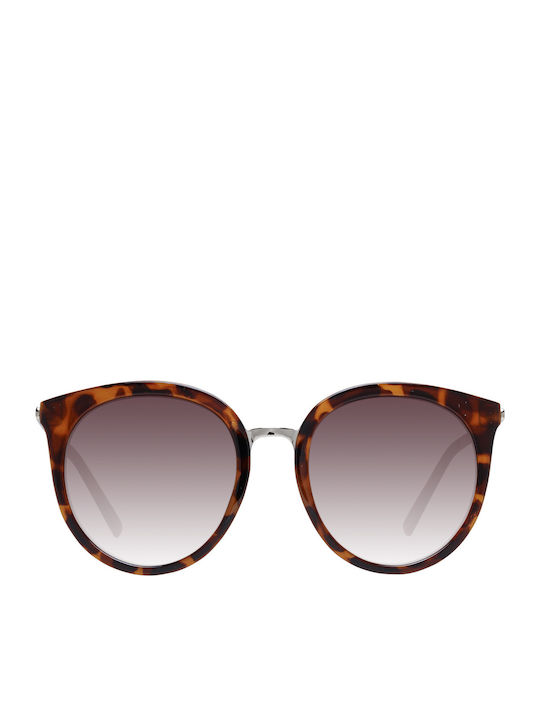 Guess Women's Sunglasses with Brown Tartaruga Frame and Brown Gradient Lens GF0324 52F